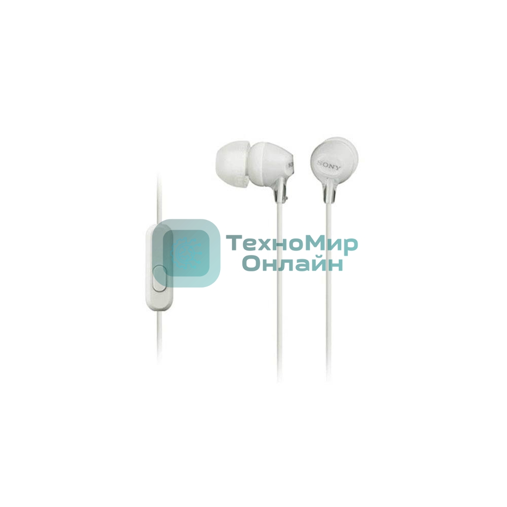 Гарнитура SONY MDR-EX15APWZE WHITE