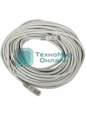 Патч-корд Premier 5-970 1Gbит/с UTP 4 пары cat5E CCA molded 1.5м серый RJ-45 (m)-RJ-45 (m)