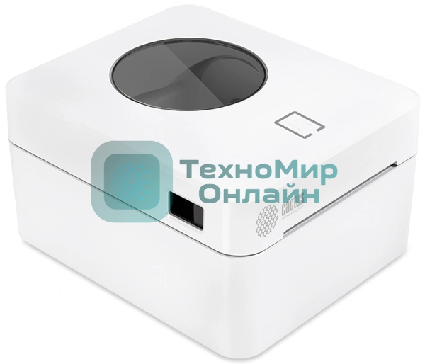 Термопринтер Cactus CS-TP-D410U-W 203dpi 160мм/с/USB для печ.этик. белый