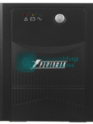 Источник бесперебойного питания Powerman Back Pro ИБП 1050/UPS Line-interactive 600W/1050VA (530183)