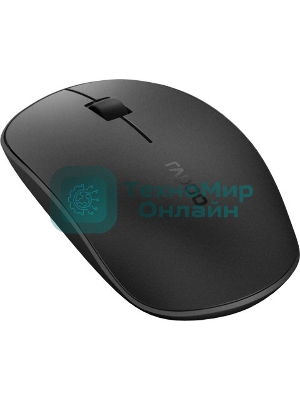 Мышь Rapoo M200 черный оптическая (1000dpi) беспроводная BT/Radio USB (2but)