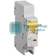 Расцепитель независимый РН47-60М на DIN-рейку для ВА47-60M IEK MVA31D-RN-1 IEK