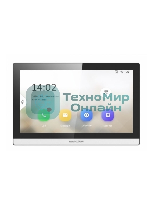 Видеодомофон Hikvision DS-KH6350-TE1 белый