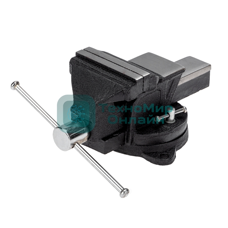 Тиски слесарные Kranz 100 мм, поворотные, с наковальней