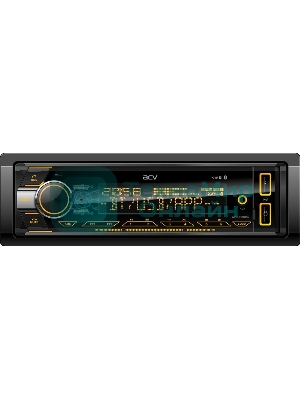Автомагнитола ACV AVS-950BM, 1 DIN, Bluetooth, USB Type-A, AUX