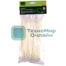 Хомуты Сибртех, 180x3,6 мм,пластмассовые,белые, 100 шт.