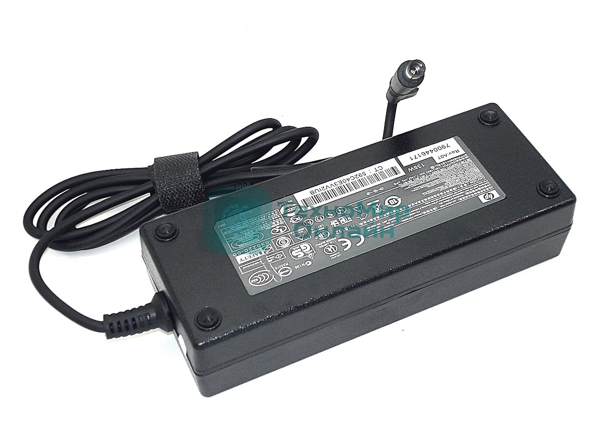 Блок питания (сетевой адаптер) для ноутбуков HP 19V 7.1A 135W 7.4*5.0 pin OEM