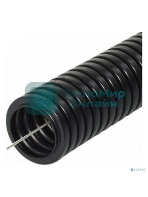 Труба гофрированная ПНД ЭРА черный d 32 мм с зонд. легкая 50 м (10)