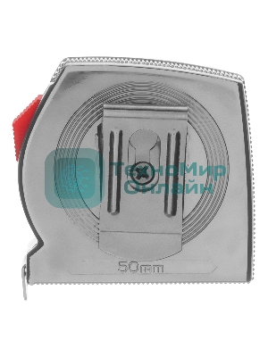 Рулетка MTX Chrom, 2 м x 13 мм, хромированный корпус