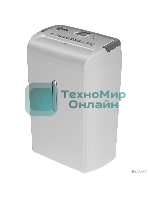 Шредер Cactus CS-SH-C5 белый (секр.P-4) фрагменты 10лист. 21лтр. скрепки скобы пл.карты