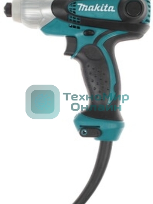 Дрель-шуруповерт Makita TD0101F, 230 Вт, 100 Нм, щеточный, ударный