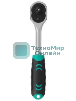 Ключ Stels 14025 трещотка 1/4'' 72 зуба с быстрым сбросом crv
