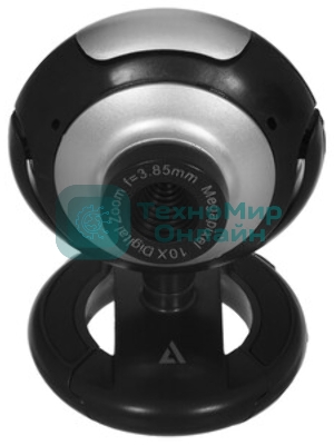 Веб-камера ACD Vision UC100 640x480, 30 кадр/с, USB Type-A, микрофон (2 шт, шумоподавление), автоосвещение, универсальное крепление