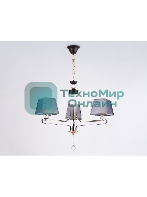 Светильник Ambrella light TR4614/3 CF/FGD кофе/золото E27/3 max 40W D640*800