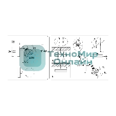 Светильник Ambrella light TR8655 BK/GD черный/золото E14 max 60W 170*100*140
