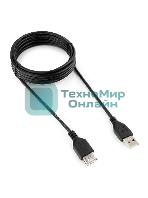 Кабель Gembird PRO USB 2.0 удлинительный 3.0м AM/AF позол. контакты, пакет