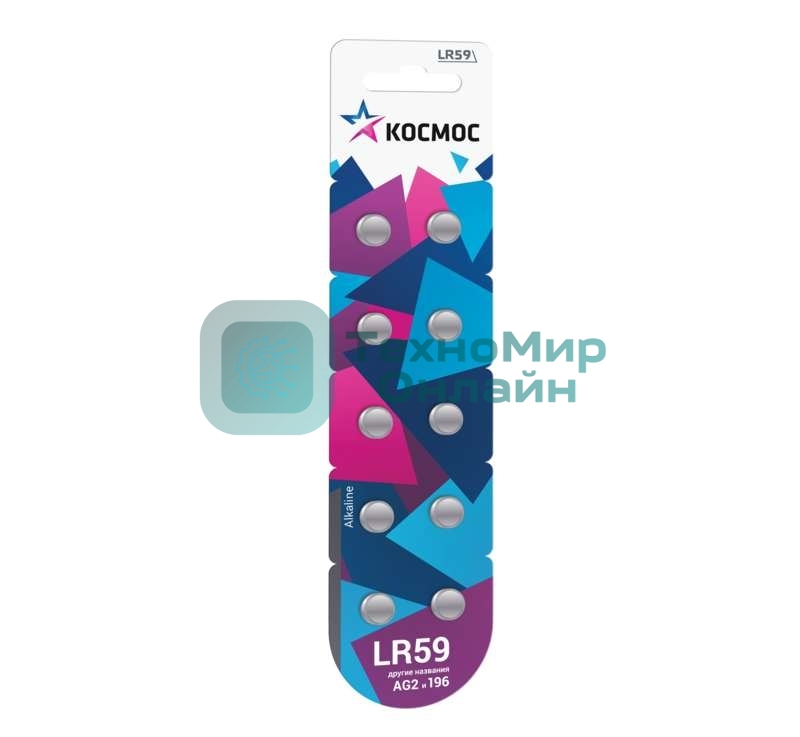 Элемент питания Космос алкалиновый 