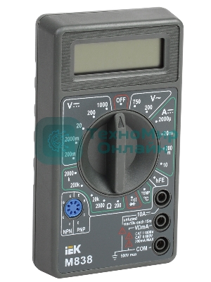 Мультиметр IEK Universal M838цифровой