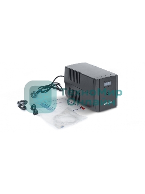 Источник бесперебойного питания Импульс ЮНИОР СМАРТ 1500, 1500/900 ВА/Вт, LCD, USB, RJ11/RJ45, IEC-C13x6