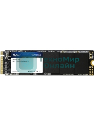 Накопитель SSD Netac N930E Pro, 1Tb, PCIe 3.0 x4, M.2 2280, NVMe, R/W 2130/1720
