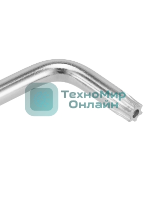 Набор ключей Matrix имбусовых HEX-TORX, 18 шт: HEX 1,5–10 мм, T10-T50, CrV, удлиненные, сатин.