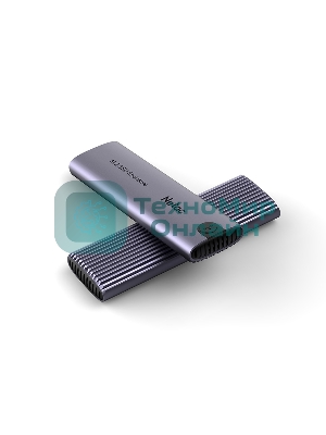 Внешний корпус NETAC WH51 NT07WH51-32C2 для SSD M.2 SATA/NVMe -> USB3.1 Type-C Алюминий