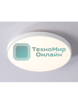 Потолочный светодиодный светильник Ambrella light FZ1220 WH белый IP44 13W 4200K D232*50 (Без ПДУ)