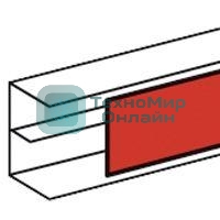 Крышка для кабель-канала шир. 65мм Leg 010521
