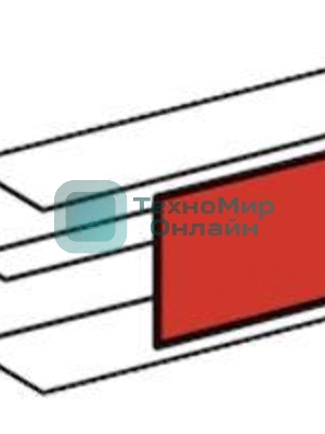 Крышка для кабель-канала шир. 65мм Leg 010521