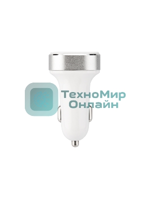 Автозарядка в прикуриватель Rexant АЗУ USB-A+USB-C, 3.1 A белый