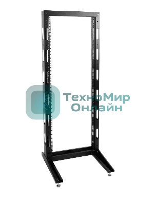 Стойка телекоммуникационная универсальная ЦМО 33U однорамная,цвет черный (СТК-33-9005) (1 коробка)