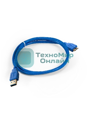 Кабель USB 3.0 ExeGate EX-CC-USB3-AMmicroBM9P-1.0 (Am/microBm 9P, 1м)