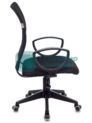 Кресло Бюрократ Ch-599AXSN черный, сетка, 120 кг, механизм качания