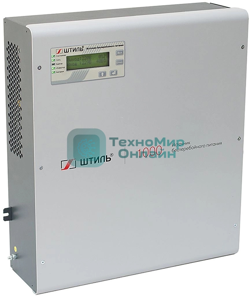 Источник бесперебойного питания Штиль SW1000L 900Вт 1000ВА серый