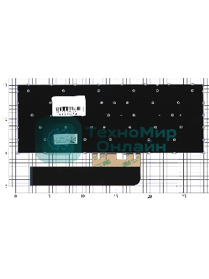 Клавиатура для ноутбука Lenovo IdeaPad Flex 5 14IAU7 черная