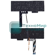 Клавиатура для ноутбука Lenovo Legion 5-15IMH05 черная с подсветкой