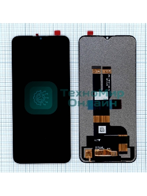 Дисплей для Realme C31 черный