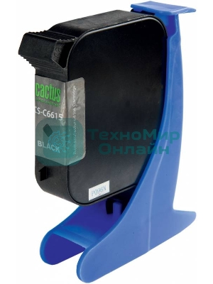 Картридж струйный Cactus CS-C6615 черный (42 мл) для №15 HP DJ 810c/816c/825c/840c/843c/845c