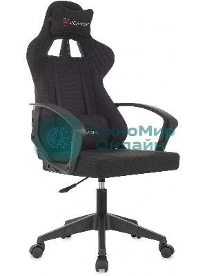 Кресло Zombie Carry черный, экокожа, подголовник