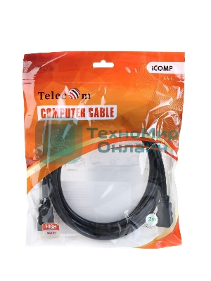 Кабель Telecom HDMI 19M/M ver 2.0,2m TCG200-2M