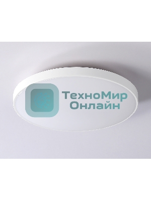 Потолочный светодиодный светильник Ambrella light FZ1220 WH белый IP44 13W 4200K D232*50 (Без ПДУ)