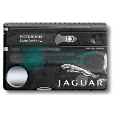Швейцарская карта Victorinox SwissCard Lite (0.7333.T3) черный полупрозрачный коробка подарочная