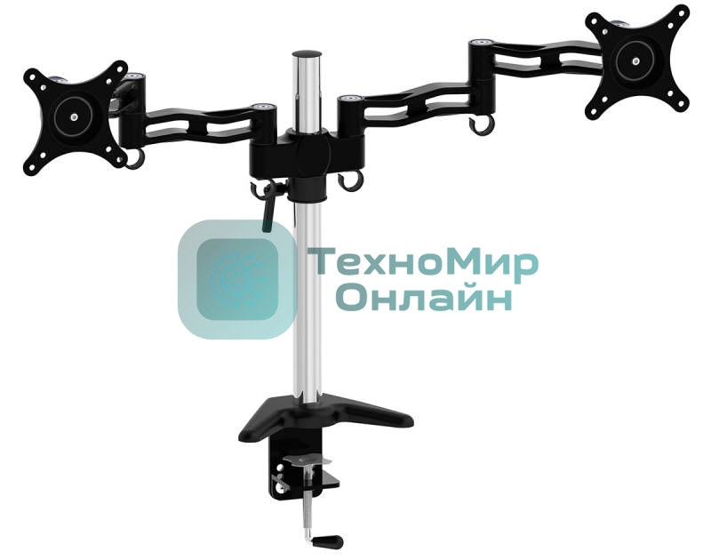 Кронштейн для мониторов Cactus CS-VM-D08-AL серебристый 13