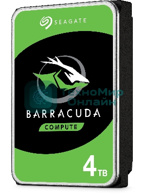 Жесткий диск Seagate Barracuda 3.5 4Tb 5400RPM OEM SATA 6Gb/S 256MB ST4000DM004