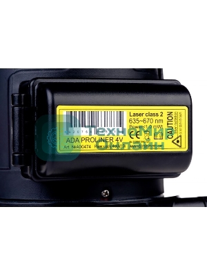 Уровень ADA PROLINER 4V дальность20(70)м точность0.2мм/м лазер2 кейс
