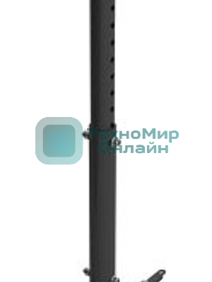 Кронштейн Wize WPB-B черный Потолочные, Макс. крепежное расстояние 260х260, макс. вес нагрузки 12 кг, Наклон,поворот °+/-15, расстояние от стены/потолка 43-64 см