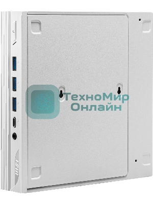 Мини ПК MSI Pro DP10 13M-025BRU i5 1340P (1.9) Iris Xe noOS 2.5xGbitEth WiFi BT 120W белый (936-B0A612-025)