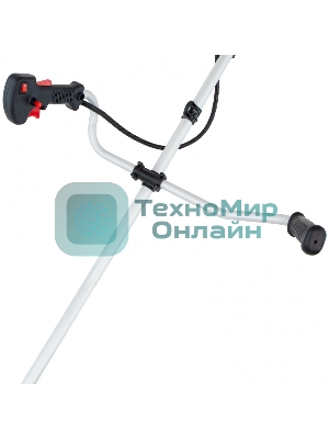 Триммер бензиновый Denzel DR-25, 25 см3, неразъемная штанга, состоит из 2 частей