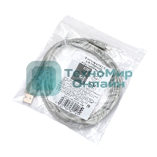 Кабель USB2.0 Cablexpert CC-USB2-AM5P-6-N, AM/MiniUSB, медь, экран, Pro, 1.8м серый, пакет