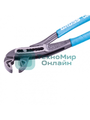 Клещи переставные Gross обливные рукоятки 180 мм